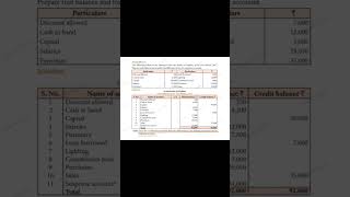 Class Accountancy  Chapter 5 Trial Balance ILLUSTRATION 4 ENGLISH MEDIUM [upl. by Armilla]