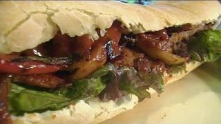 KtCs Pork Rib Sandwich [upl. by Acirtal]