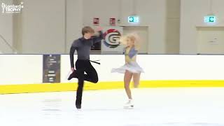 Leah NesetArtem Markelov FD Lombardia Trophy 2024 [upl. by Zena]