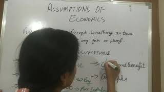 Assumptions of Economics [upl. by Kcirrad884]