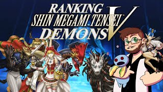 Lets Rank All the New Shin Megami Tensei V Demons [upl. by Staw394]