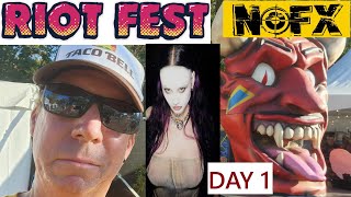 RIOT FEST 2024 Day 1 With An Old Man NoFx  Public Enemy  Zheani [upl. by Retsevlys]