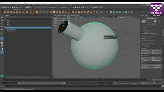 How to use Circularize Component tool In Maya  Tamil Tutorial [upl. by Gnouh]