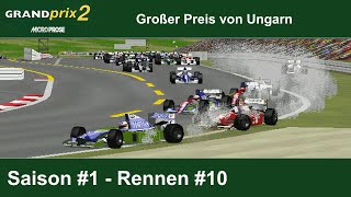 Lets Play Grand Prix 2 10 Deutsch HD  Großer Preis von Ungarn [upl. by Corabelle]