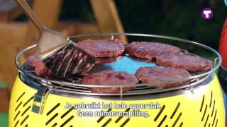 Kool Grill BBQ  Houtskool Barbecue  Tommy Teleshopping [upl. by Ahern]