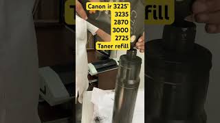 canon ir 3225 toner refill install Toner  Replace the Toner Cartridge Canon iR4570 iR3045 iR3245 [upl. by Crowell]