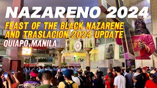 NAZARENO 2024  Feast of The Black Nazarene In Quiapo amp Traslacion 2024 Update In Quirino Grandstand [upl. by Pinelli]