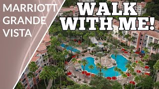 Marriott Grande Vista Orlando Florida  FULL RESORT WALKTHROUGH [upl. by Court262]