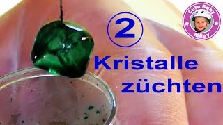 Kristalle selbst züchten Basis Set Galileo Pro7 Clementoni Test Experiment Teil 2  Kinderkanal [upl. by Naesyar]