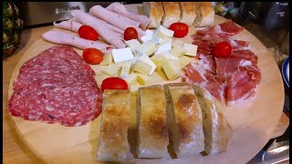 My Cheese PlatterParma HamSalami By Jean Misal kitchen 😋 👌 [upl. by Santoro]