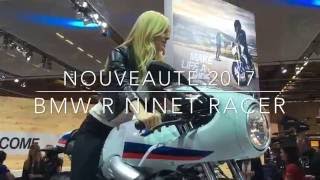 Nouveauté moto BMW  R Nine T Racer 2017 [upl. by Inaffets]