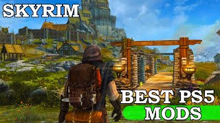 Skyrim Is Amazing On PS5 With These Mods Best Skyrim Mods For PS5 [upl. by Annwahsal]