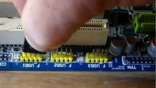 How to connect front panel connectors to the motherboard [upl. by Allebasi]