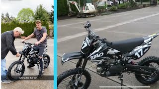 Buying The Worlds Cheapest DirtBike Tao Tao 125cc [upl. by Eetnahc]