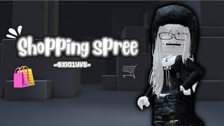 🛍️ Roblox Shopping Spree 🛒 xia1uvs [upl. by Yenttirb]