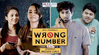 Wrong Number  Web Series  S01E01  Missed Call  Apoorva Arora Ambrish Badri amp Anjali  RVCJ [upl. by Morgenthaler]