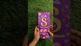 Cadbury dairy milk silk heart 💗 blush unboxing youtubeshorts swadkavardan 2024viralchocolate [upl. by Roland]