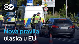 Nova pravila za ulazak u EU i strožije mjere sigurnosti u Njemačkoj [upl. by Marjy]