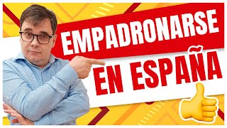 Requisitos Empadronamiento en En España ✅ [upl. by Nonnair168]