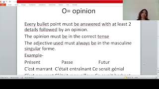 IGCSE French  Checklist when writing a blogemailarticle [upl. by Kronick810]