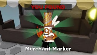 How to get MERCHANT marker in FIND THE MARKERS Roblox  UPDATED 2024 [upl. by Bindman]