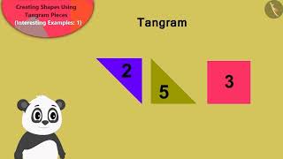 Creating shapes using tangram pieces  Part 23  English  Class 3 [upl. by Hsoj]