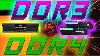 RAM DDR3 VS DDR4 GAMING TEST 2018  FRAME RATE TEST 2007 RAM VS 2014 RAM [upl. by Lamonica]