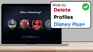 How To Delete Profiles On Disney Plus Easy Guide [upl. by Goldner234]