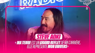 quotMa tenue est un grand reflet de ma carrière elle représente mon universquot  Steve Aoki [upl. by Antipas]