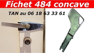 TUTO comment changer une serrure fichet 484 concave [upl. by Konstance]