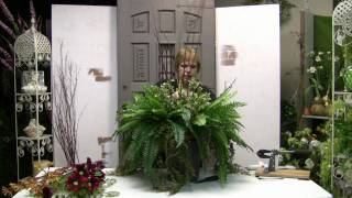 How To Fill An Outdoor Planter With Artificial Flowers [upl. by Opportuna]