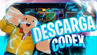 DESCARGA CODEX 😯 EL MEJOR EXPLOIT PARA ROBLOX [upl. by Recnal]