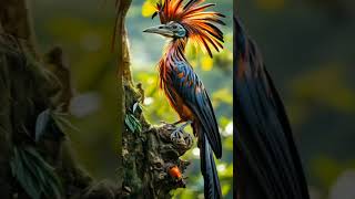 Hoatzin Bird Stock Video ai bird video hoatzin animals stockfootage birds stockclips [upl. by Wearing]