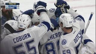 Lightning announcer gets excited over Kucherovs bold shootout winner [upl. by Tobit125]