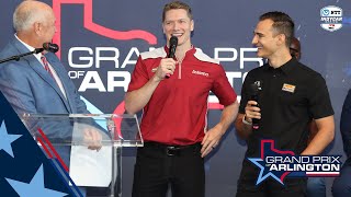 INDYCAR Grand Prix of Arlington officially set for 2026  Full Announcement  INDYCAR SERIES [upl. by Onofredo102]