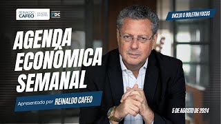 Agenda econômica semanal  5 de agosto  Com dados do Boletim Focus [upl. by Nojid]