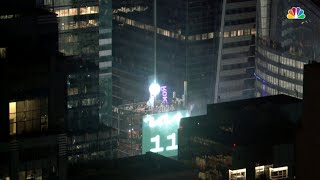 Watch the Times Square ball drop to ring in New Years 2024  NBC New York [upl. by Marilin]