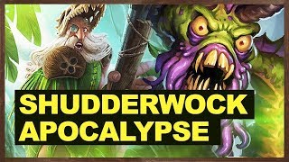 Shudderwock Apocalypse  The Witchwood Hearthstone [upl. by Jea446]