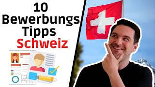 10 Bewerbungstipps für die Schweiz 🇨🇭📑  Auswanderluchs [upl. by Ursuline316]