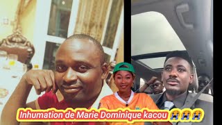 Inhumation de Marie Dominique kacou 😭😭😭 [upl. by Winnifred]