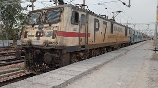 WAP7 LEADING 12410 RAIGARH GONDWANA EXPRESS TOWARDS AGRA CANTT [upl. by Nason946]