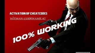 how to activate cheats in hitman codename 47 game [upl. by Nevet]