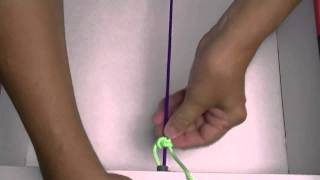 Tennis knot tutorial [upl. by Gallagher]