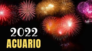 ACUARIO 2022 🔮 Horóscopo completo [upl. by Nodanrb496]