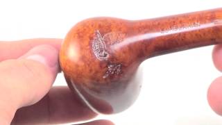 Long Savinelli Extra Lumberman Classic Canadian Style Smoking Pipe From PIPELISTCOM [upl. by Humble562]