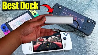 Best Dock for Steam Deck  ROG Ally  Nintendo Switch [upl. by Letney]