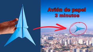 Como hacer un avion de papel [upl. by Adohr]