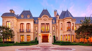 Grand French Chateau Style Mega Mansion in Beverly Hills California  Luxury Homes [upl. by Tyoh479]