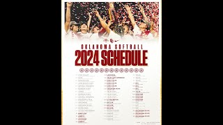 OU Softball Full schedule is released [upl. by Nerrag212]