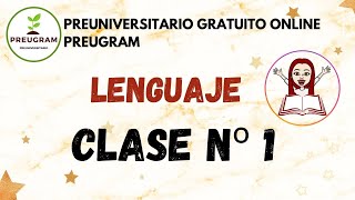 Clase nº 1 LENGUAJE  PREUGRAM [upl. by Akiaki]